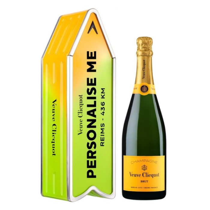 Veuve Clicquot Brut Arrow Personalisierbar, Champagne, Frankreich