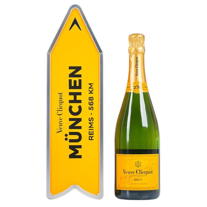 Veuve Clicquot Brut Arrow Personalisierbar, Champagne, Frankreich