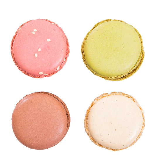 Macarons, verschiedene Sorten