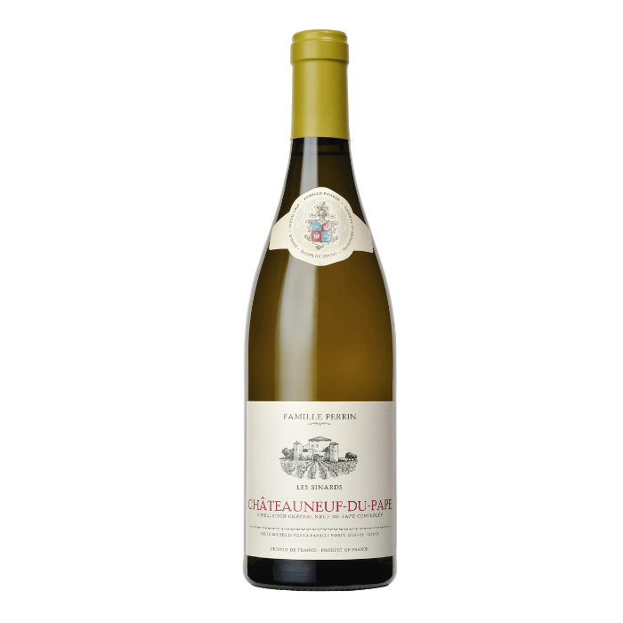 2023 Chateauneuf Les Sinards Blanc, Rhône, Frankreich