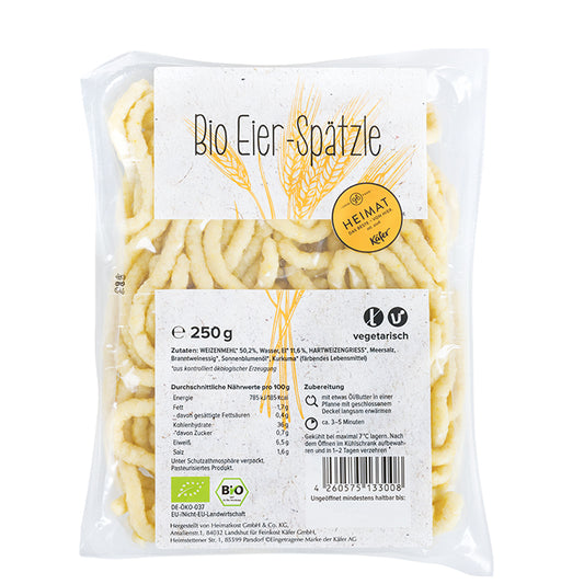 Bio Eier Spätzle