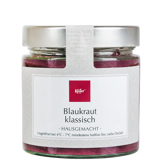 Blaukraut klassisch mit Gänseschmalz