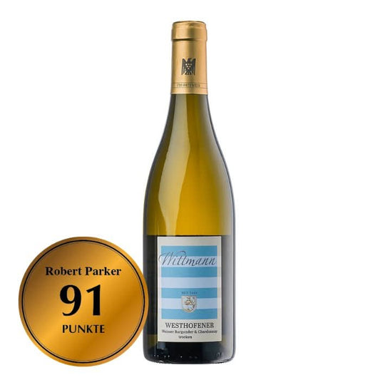 2022 Bio Weißer Burgunder & Chardonnay, Rheinhessen, Deutschland - 