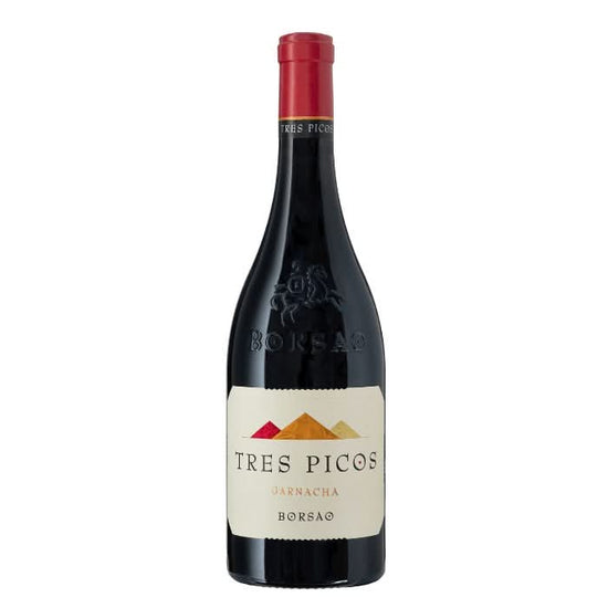 Tres Picos Garnacha, Campo de Borja, Spanien - 