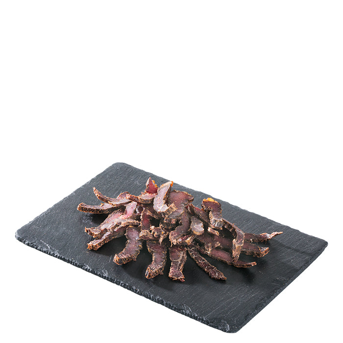 Biltong, geschnitten