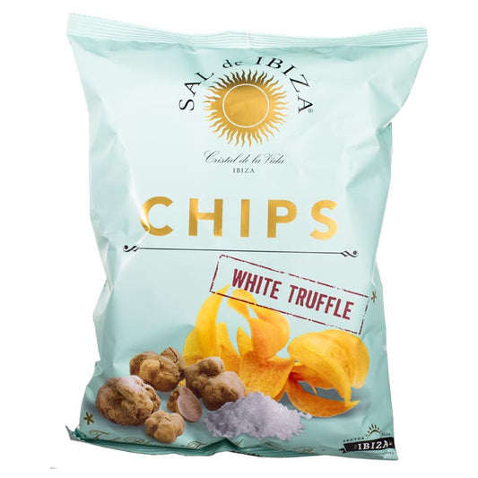 Chips mit weißen Trüffeln